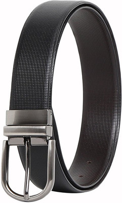 

Chisel Men Formal Black Genuine Leather Reversible Belt