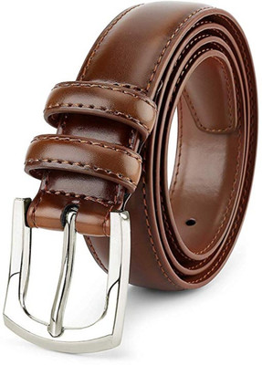 Tirupati Enterprises Men Casual Brown Genuine Leather Belt