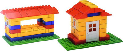 

NGEL Worlds Basic Architecture Building Block Game For Kids(180 Pcs)(Multicolor)