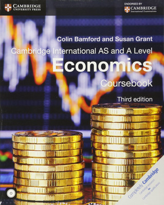 Cambridge International AS and A Level Economics Coursebook with CD-ROM(English, Mixed media product, Bamford Colin)