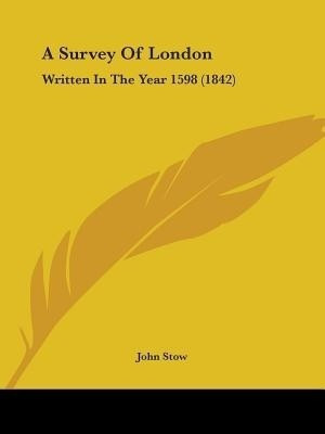 A Survey Of London(English, Paperback, Stow John)