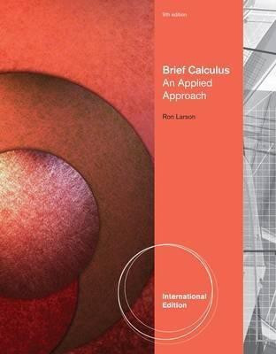 Brief Calculus(English, Paperback, Larson Ron)