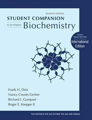 Student Companion for Biochemistry(English, Paperback, Deis Frank H.)