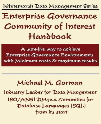 Enterprise Governance(English, Paperback, Gorman Michael M)