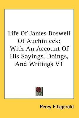 Life Of James Boswell Of Auchinleck(English, Paperback, Fitzgerald Percy)