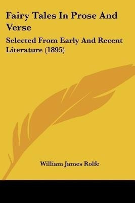 Fairy Tales In Prose And Verse(English, Paperback, unknown)