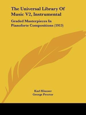 The Universal Library Of Music V2, Instrumental(English, Paperback, unknown)
