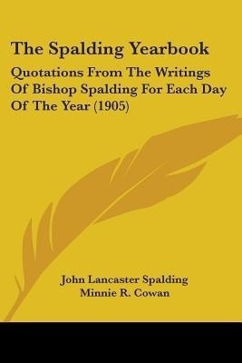 The Spalding Yearbook(English, Paperback, Spalding John Lancaster)