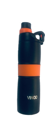 

VINOD STAINLESS Steel Water Bottle 600ml 600 Sipper(Pack of 1, Orange)
