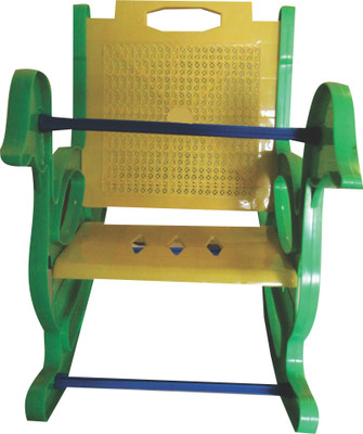 

pihu enterprises Rocking chair for kids(Yellow)