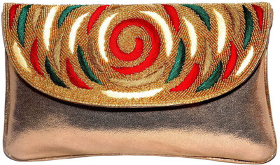 

Bshoes Party, Casual Gold, Multicolor Clutch