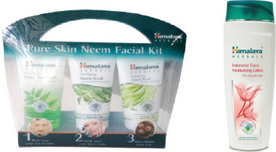 

Himalaya NEEM FACAIL KIT, INTENSIVE FACE LOTION(Set of 2)