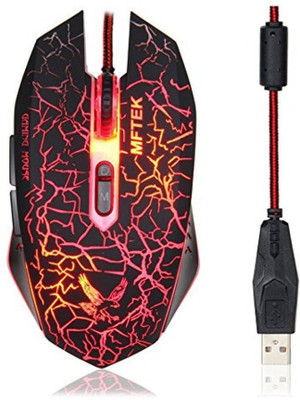 

DARK EDGE XM-508 Wired Optical Gaming Mouse(USB 3.0, Multicolor)