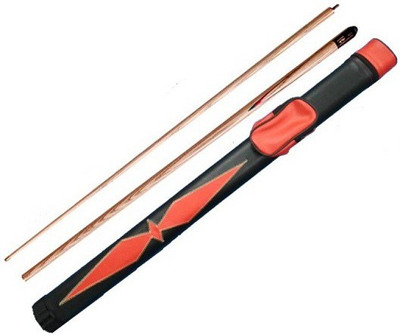 

HR GROUP HR12 COMBO OF HALF WHITE BRIDGE CUE WITH RED CUE COVER Billiards Cue Stick(Wooden)