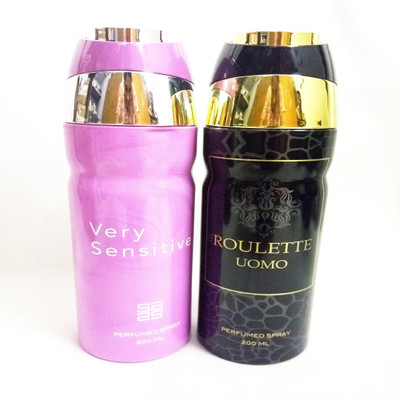 

ARQUS VERY SENSITIVE AND ROULETTE UOMO Perfume Body Spray - For Men & Women(400 ml, Pack of 2)