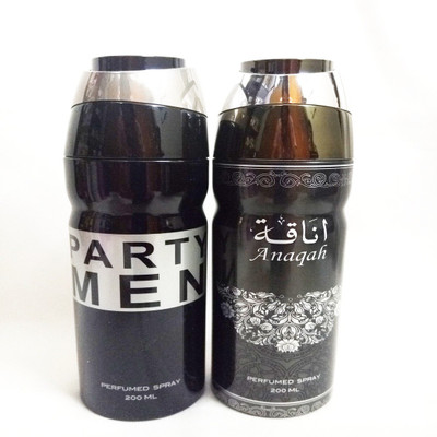 

ARQUS PARTY MEN AND ANAQAH Perfume Body Spray - For Men & Women(400 ml, Pack of 2)