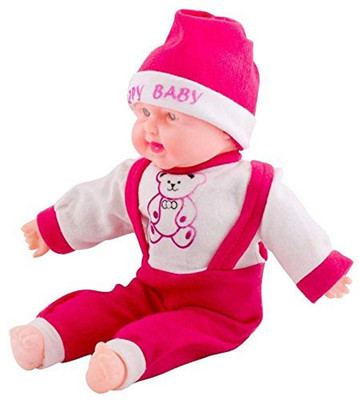 

kajal toys Musical Laughing Baby Boy (Red)(Red)