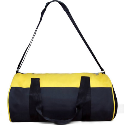 

N Choice (Expandable) Material Fabric Gym Bag(Yellow)