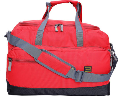 

alfisha (Expandable) Lightweight Waterproof Luggage Travel Duffel Bag 20 inch -Red Air Bag Travel Duffel Bag(Red)