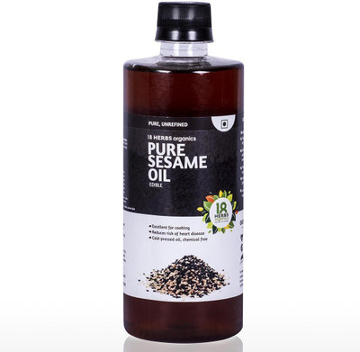 

18 Herbs Pure Sesame Oil Plastic Bottle(500 ml)