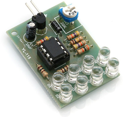 

ARDUINO M568 LM358 Breathe Blue light LED DIY Kit Interesting Production Suite Electronic Components Electronic Hobby Kit