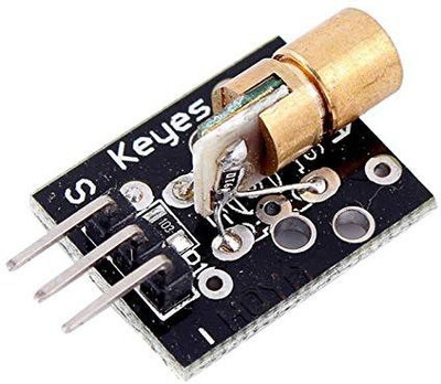 

ARDUINO M586 Laser Sensor Module 650nm 6mm 5V 5mW Red Laser Dot Copper Head Electronic Components Electronic Hobby Kit