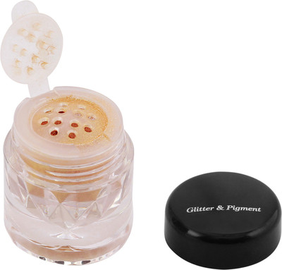 

Ear Lobe & Accessories Pure Glitters & Pigment Eye Shadow Powder Rush Gold 10 2 g(Rush Gold)