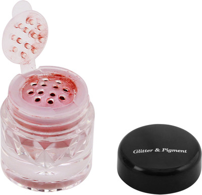 

Ear Lobe & Accessories Pure Glitters & Pigment Eye Shadow Powder Wine Red 07 2 g(Wine Red)
