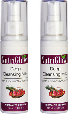 

NutriGlow Deep cleansing milk (Pack of 2)(120)