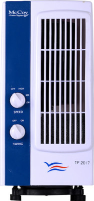

McCoy TF 2017 Tower Fan(White, Blue, Pack of 1), Multicolor