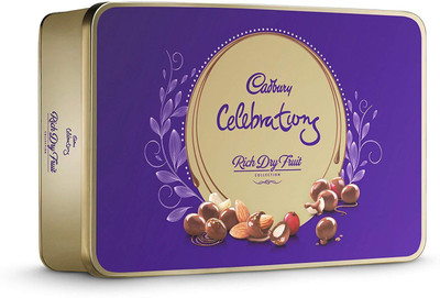 

Cadbury Celebrations Rich Dry Fruit Chocolate Gift Box, 177g Brittles(177 g)
