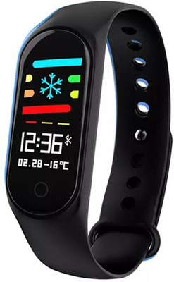 

Blue Birds Health Fitness Band For Blood Pressure Analysis, Heart Rate, Calling, Yoga, Sports Fitness Band(Black, Pack of 1)