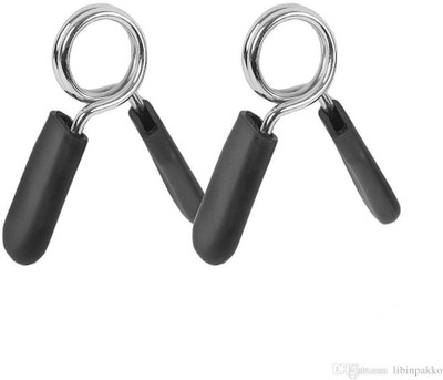 gymtech 50mm barbell lock Hand Grip/Fitness Grip(Silver)