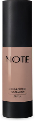 

NOTE DETOX AND PROTECT FOUNDATION 111 - (PINK BASE 1) 35 ml Foundation(Warm Beige)