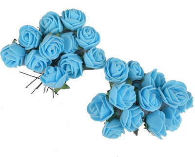 

PELO Stylish hair Accessory For Girls & Women,Hair Styling Juda Flowers For Women & Girls, Hair Accessories Flowers, (Blue) Hair Pin(Blue)