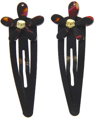

Anuradha Art jewellery Hair Pin Tic Tac Clip(Black)