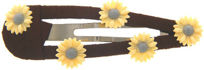 

Anuradha Art jewellery Hair Pin Tic Tac Clip(Yellow)