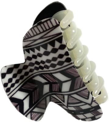 

GaDinStylo Designner Multicolor ClutcherHair Claw for Hair Decoration For Women And Girls Hair Claw(Black)