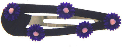 

Anuradha Art jewellery Hair Pin Tic Tac Clip(Blue)