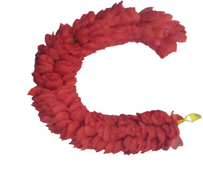 

NERR ™ Fancy Gajra For Women & Girls For wedding & PArty Hair Accessory Set (Red) Hair Accessory Set(Red)