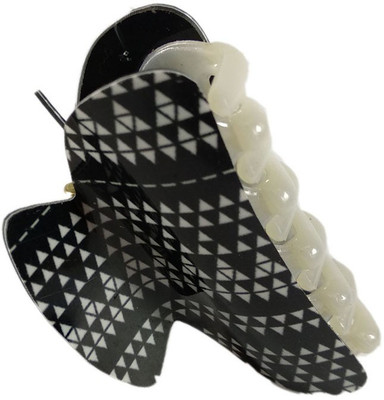 

GaDinStylo Fancy Multicolor Clutcher/Hair Claw for Hair Accessories For Women And Girls Hair Claw(Black)