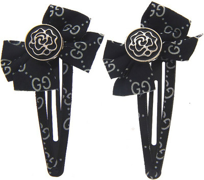 

Anuradha Art jewellery Hair Pin Tic Tac Clip(Black)