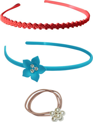 

Angel Glitter Sweet Green Daisy Flower Hair Band, Rubber Band(Green, Pink)