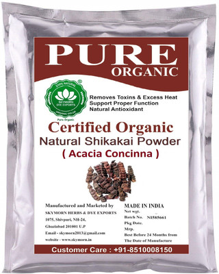 

SkyMorn Pure Organic Herbal & Natural Premium Quality Shikakai Powder ( acacia concinna )(500 g)