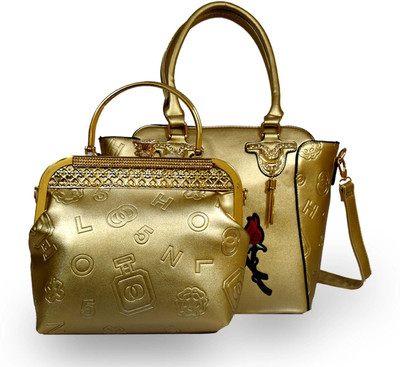 

everything traders Shoulder Bag(Gold)
