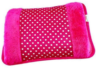 

CRETO Extra Soft Velvet Fur Heating Gel Pad Rechargeable electric 1 L Hot Water Bag(Multicolor)
