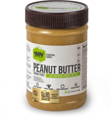 

Muscle Nectar All Natural Peanut Butter (Unsweetened & Unsalted) 500 g