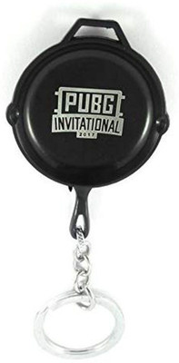 eShop24x7 PUBG Frying Pan Invitational Tava Hot Game Battlegrounds Fortnite Metal Key Ring Keychain Key Chain