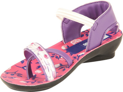 

VKC PRIDE Girls Sling Back Heels(Pink, Pink 0034