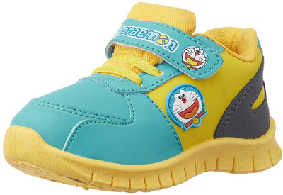 

doraemon Boys Velcro Walking Shoes(Yellow